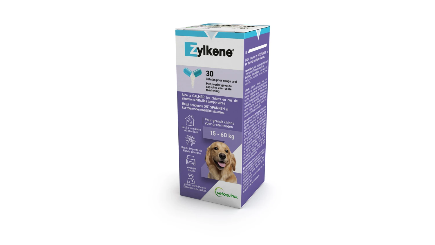 Zylkene 450mg Voedingssupplement Honden 30 Tabletten 2 Zylkene 450mg Voedingssupplement Honden 30 Tabletten - Afbeelding 2