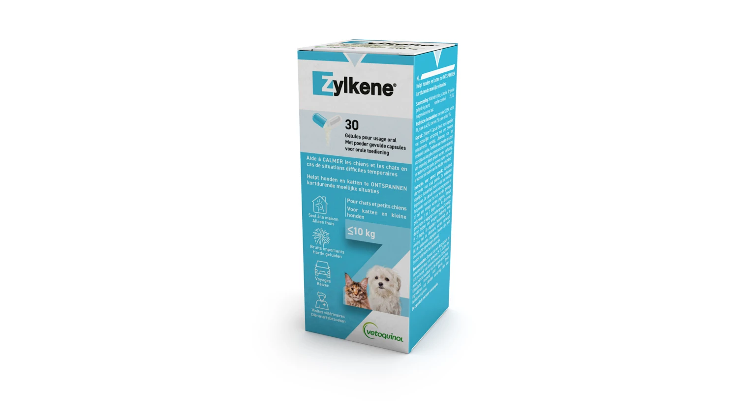 Zylkene Voedingssupplement Honden En Katten 75mg 30 Tabletten 2 Zylkene Voedingssupplement Honden En Katten 75mg 30 Tabletten - Afbeelding 2