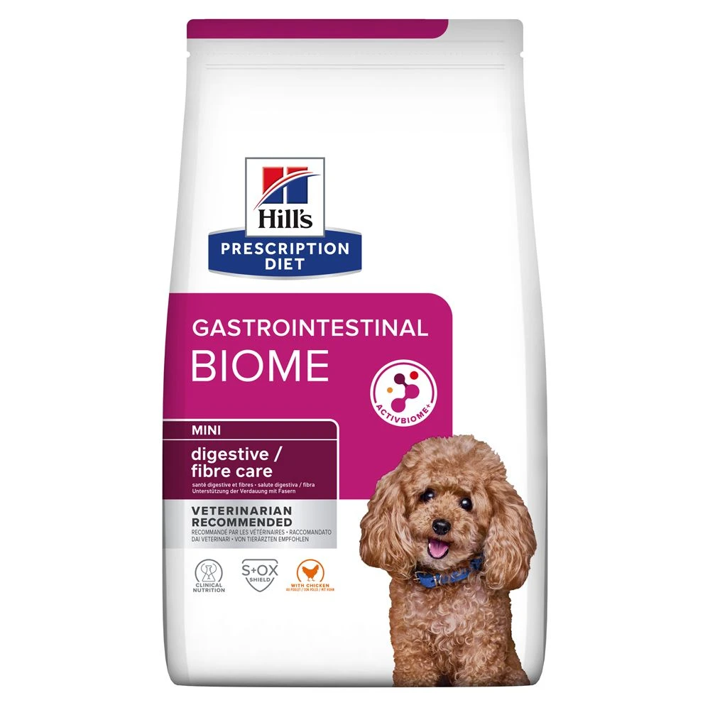 Hill's Hill’s Prescription Diet Gastrointestinal Biome Mini Hondenvoer Met Kip 6kg 1 Hill's Hill’s Prescription Diet Gastrointestinal Biome Mini Hondenvoer Met Kip 6kg