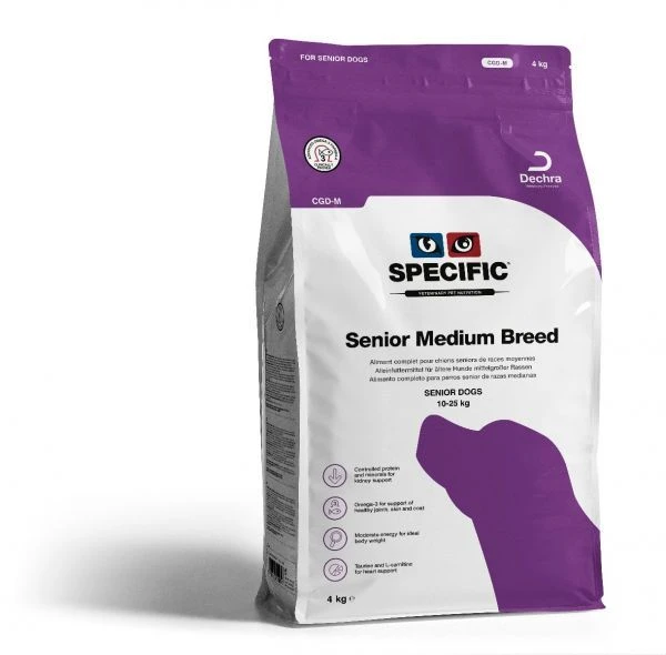 Specific Cgd-M Senior Medium Breed – Hondenvoer – 12kg 1 Specific Cgd-M Senior Medium Breed – Hondenvoer – 12kg