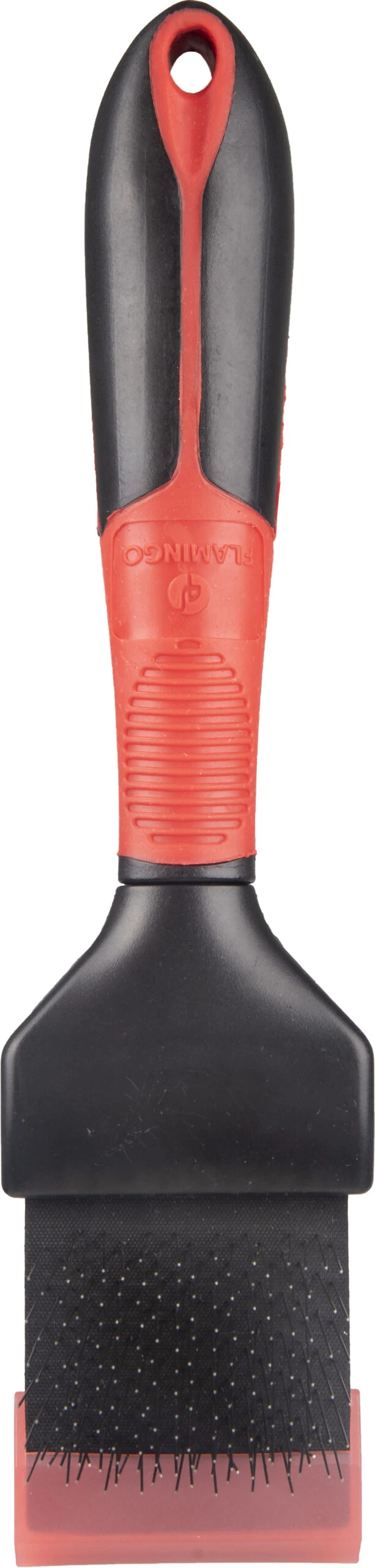 Flamingo Slickerborstel Zacht+handv 2in1 S 4 Flamingo Slickerborstel Zacht+handv 2in1 S - Afbeelding 4