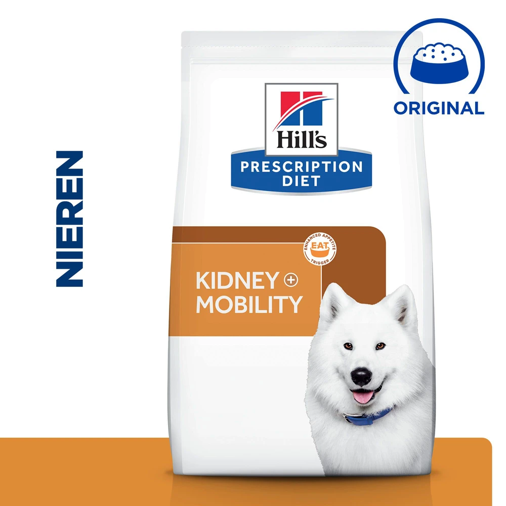 Hill's Hill’s Prescription Diet K/D + Mobility – Hondenvoer – 12kg 2 Hill's Hill’s Prescription Diet K/D + Mobility – Hondenvoer – 12kg - Afbeelding 2