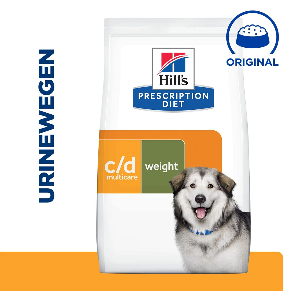 Hill's Prescription Diet C/d Multicare + Metabolic, Urinary + Weight Care Hondenvoer 1.5kg Zak 2 Hill's Prescription Diet C/d Multicare + Metabolic, Urinary + Weight Care Hondenvoer 1.5kg Zak - Afbeelding 2