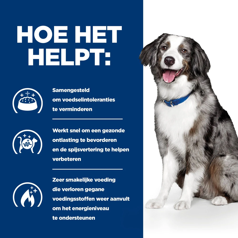 Hill's Prescription Diet I/d Sensitive Digestive Care Hondenvoer Met Ei & Rijst 4kg 4 Hill's Prescription Diet I/d Sensitive Digestive Care Hondenvoer Met Ei & Rijst 4kg - Afbeelding 4