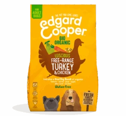 Edgard & Cooper Edgard&Cooper Biologisch Hondenvoer Met Kalkoen – 7kg