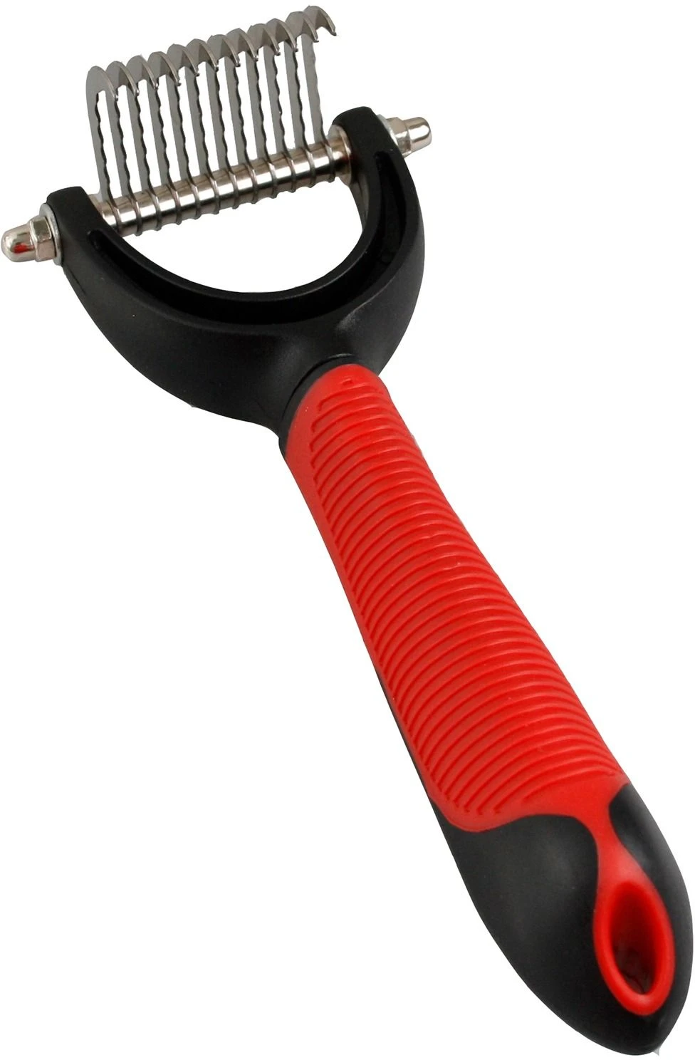 Flamingo Klittenhark+handvat Rond Blad S 1 Flamingo Klittenhark+handvat Rond Blad S