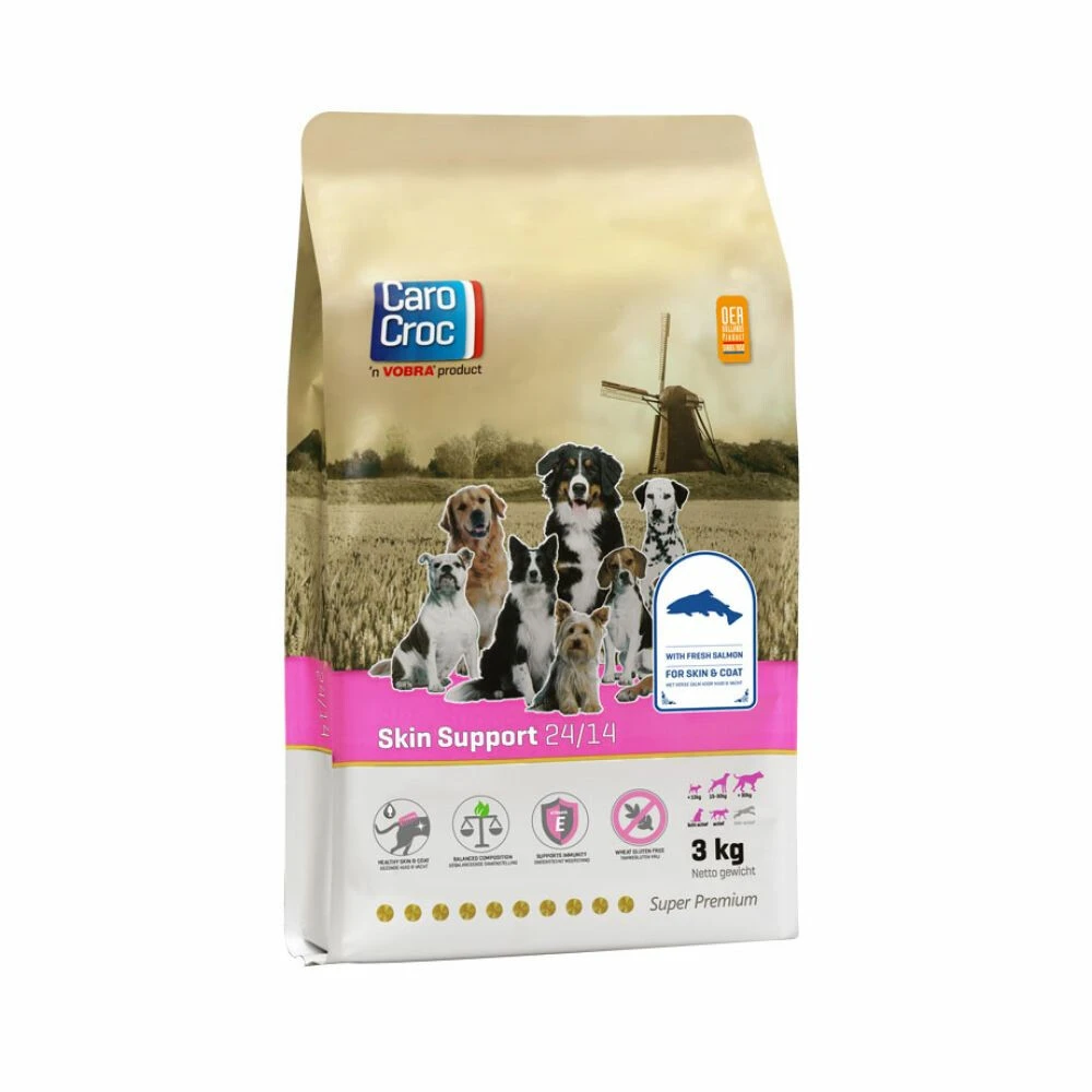Carocroc Skin Support 24/14 ( With Fish ) 3 Kg 2 Carocroc Skin Support 24/14 ( With Fish ) 3 Kg - Afbeelding 2