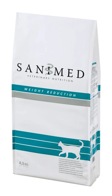 Sanimed Weight Reduction - Kattenvoer - 4,5kg 1 Sanimed Weight Reduction - Kattenvoer - 4,5kg