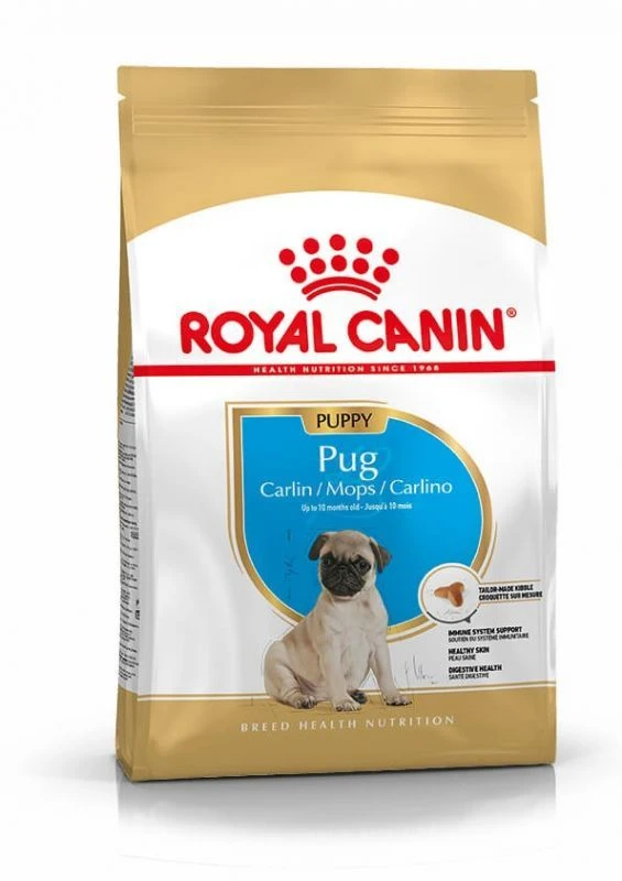 Royal Canin Pug/Mopshond Puppy - Hondenvoer - 1,5kg 1 Royal Canin Pug/Mopshond Puppy - Hondenvoer - 1,5kg