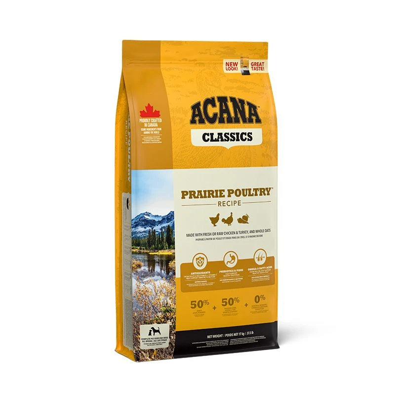 Acana Classics Prairie Poultry Hond 2kg 1 Acana Classics Prairie Poultry Hond 2kg
