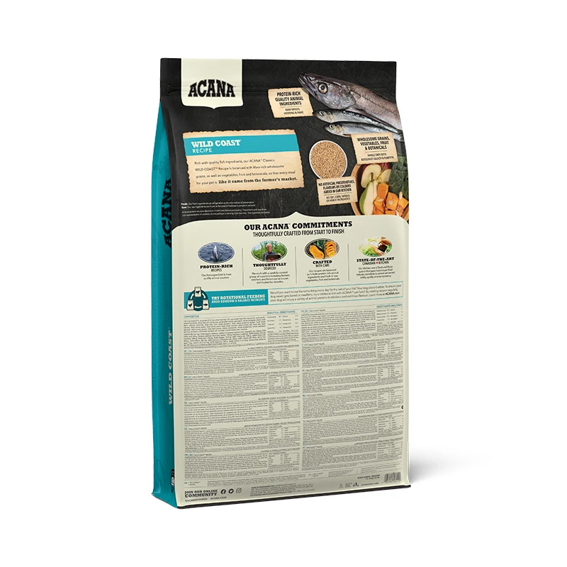 Acana Classics Wild Coast Hond 6kg 2 Acana Classics Wild Coast Hond 6kg - Afbeelding 2