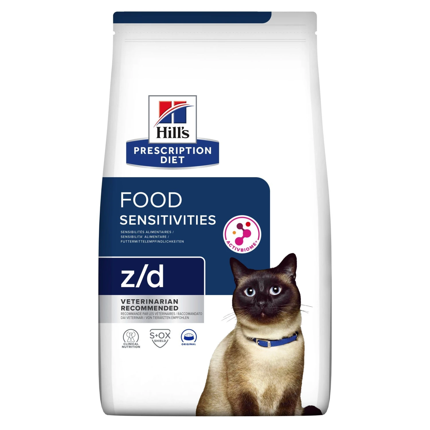 Hill's Prescription Diet Z/d Food Sensitivities Kattenvoer 1.5kg 1 Hill's Prescription Diet Z/d Food Sensitivities Kattenvoer 1.5kg