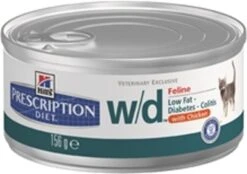 Hill's Prescripiton Diet W/D Feline Minced 24X156gr