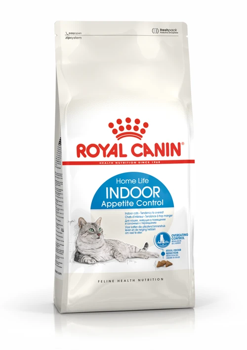 Royal Canin Indoor Appetite Control Kattenvoer 2kg 1 Royal Canin Indoor Appetite Control Kattenvoer 2kg