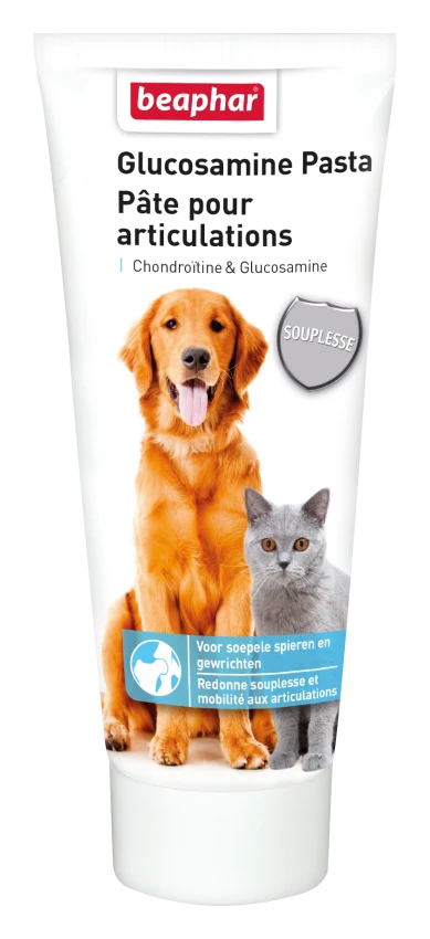 Beaphar Glucosamine Pasta Hond/kat 250g 1 Beaphar Glucosamine Pasta Hond/kat 250g