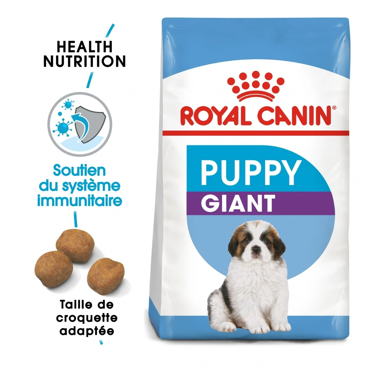 Royal Canin Giant Puppy - Hondenvoer - 15kg 3 Royal Canin Giant Puppy - Hondenvoer - 15kg - Afbeelding 3